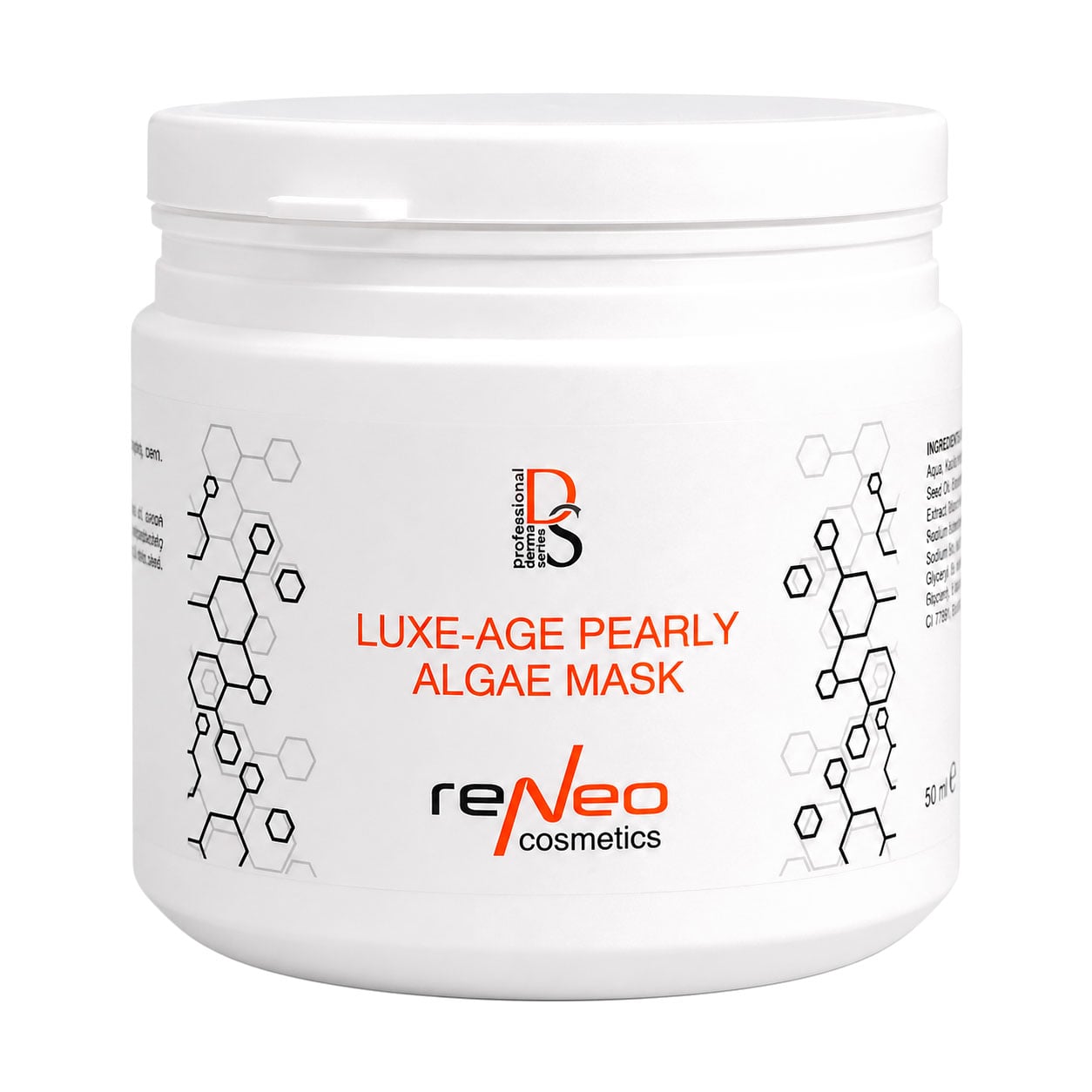 Дорогоцінна альгінатна маска для обличчя Derma Series Luxe-Age Pearly Algae Mask з відновлювальним ефектом, 210 г
